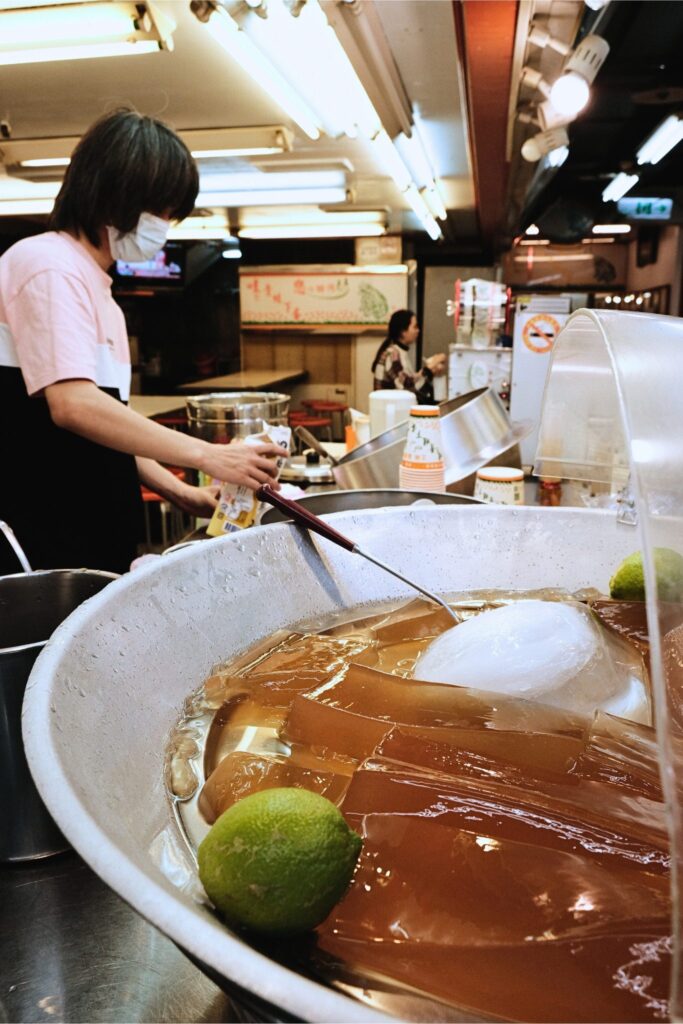 Aiyu Jelly, a summertime dessert in Taiwan